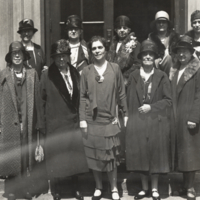 Women scientists and educators at Barnard College, including Florence Sabin.