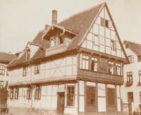 F8.1.7 Minden (Germany): Old house am Domhof.