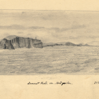 F8.2.7 Dunnet Head, von Nord gesehen, 27th Juni 1883, no. 3.