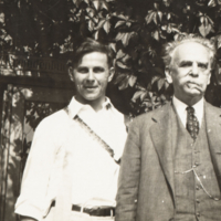 U4.1.41 Franz Boas with unidentified man in Bonn.