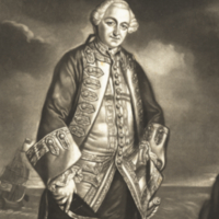 The Honourable Edward Boscawen, Admiral of the Blue Squadron of His Majesty's Fleet and one of the Lords Commissioners of the Admiralty.