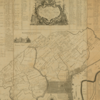 . . . .Map of the city and liberties of Philadelphia, with the catalogue of purchasers, is humbly dedicated by their most obedient humble servant, John Reed.