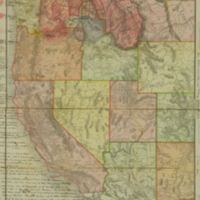 Map showing approximate older boundaries of the Kootenay tribes, and approximate territories of adjoining Salish and other tribe