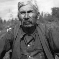 A-008: Chief William Berens, portrait, arms braced