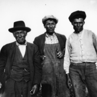 A-032: Three men, group portrait