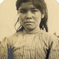 6-9-e: Innu girl