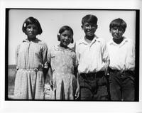 F-173: Jane Duck, Lillian Owen, James Owen, and Thomas Duck, group portrait 