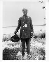 F-238: Cree man with medal, portrait 