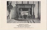 Franklin Stove presented to Thomas Paine by Benjamin Franklin