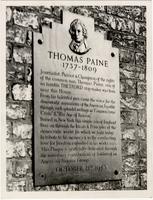 [Thomas Paine plaque]