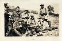 Harree or Orr with machine gunners