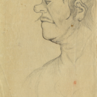 Profile of a man