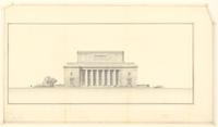 Proposed Building of the American Philosophical Society on the Parkway.