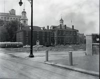 Northwest View of 5th and Chestnut after demolition of Drexel Building