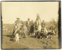 35: Nett Lake (Bois Forte) Ojibwe, group portrait