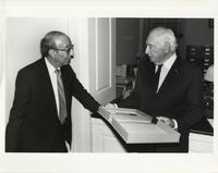 Herman Goldstine and Walter Annenberg