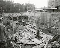 Construction of Library Hall, 1957 