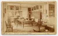 West Meeting Room of the American Philosophical Society, Looking North-West, [1889]