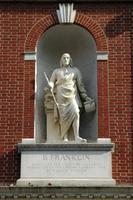 Benjamin Franklin Statue, Library Hall, 2007 