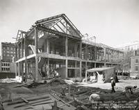 Construction of Library Hall 