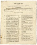 Constitution of the West-Point Lyceum of Natural History