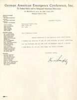 Rosenfeld, Kurt: To Ernst P. Boas. 1942 Dec. 22