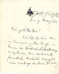 Baruch, Emanuel: To Boas. 1906 Mar. 9