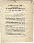 Pam.v.1102, No.6 - Invention nouvelle. Mécanisme uranographique portatif inventé par Ch. Rouy, à Milan, et adopté par le gouvernement Italien pour tous les lycées et autres établissemens d'éducation