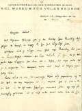 Bastian, Adolph: To Boas. 1887 Mar. 1