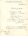 Bastian, Adolph: To Boas. 1894 Apr. 24