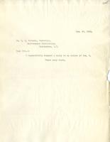 Walcott, Charles D.: From Boas. 1909 Dec. 15