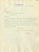 Walcott, Charles D.: To Boas. 1903 Dec. 10