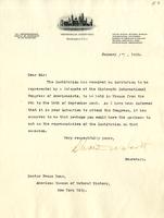 Walcott, Charles D.: To Boas. 1908 Jan. 17