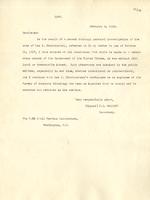 Walcott, Charles D.: To Boas. 1918 Feb. 4