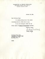 Wallach, Sidney: To Boas. 1934 Oct. 18