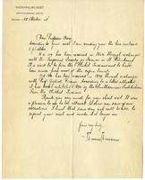 Thomsun, Thomas: To Franz Boas. 1925 Oct 28