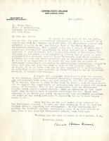 Wessel, Bessie Bloom: To Boas. 1925 May 5