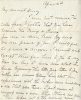 Houston, Charlotte- Letter to Henry Howard Houston II- 1918 April 16