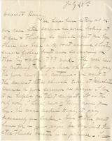 Houston, Charlotte- Letter to Henry Howard Houston II- 1918 July 28