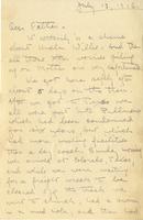 Houston, Henry Howard, II, 1895-1918-Letter to Samuel F. Houston-1916 July 13