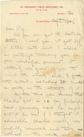 Houston, Henry Howard, II, 1895-1918- Letter to Samuel F. Houston-1916 September 19