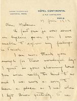 Houston, Henry Howard, II, 1895-1918-Letter to Eugénie Iselin-1917 June 19