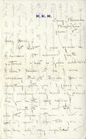 Houston, Henry Howard, II, 1895-1918-Letter to Harry Iselin-1918 June 8