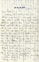 Houston, Henry Howard, II, 1895-1918-Letter to Samuel F. Houston-1917 April 9 