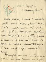 Houston, Henry Howard, II, 1895-1918, Letter to Vava, 1917 January 16