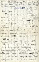 Houston, Henry Howard, II, 1895-1918, Letter to Vava-1917 March 13