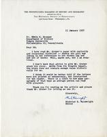 Nicholas B. Wainwright to Edwin B. Bronner, 1957 Jan. 11