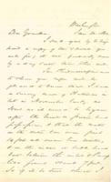 Alexander Dallas Bache to John Fries Frazer, January 30, 1862.