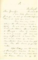 Alexander Dallas Bache to John Fries Frazer, March 10, 1863.