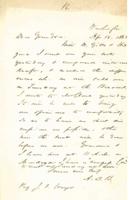 Alexander Dallas Bache to John Fries Frazer, April 18, 1863.